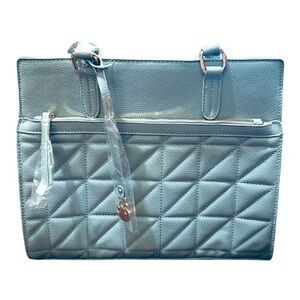 Gloria Vanderbilt Denim Blue-Gray Handbag - Chic & Versatile! New